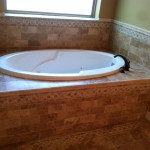 Master bathtub tile